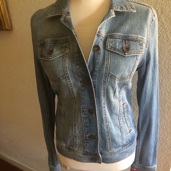 Merona denim jean jacket - Picture 3 of 9